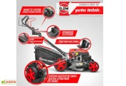 Tondeuse Thermique Autotractée 173 CC Démarreur électrique – 50 Cm 10 Tondeuse Thermique Autotractée 173 CC Démarreur électrique – 50 Cm -Garanta Jardin Magasin tondeuse thermique elem garden ttac51t173es 23 demarrage electrique