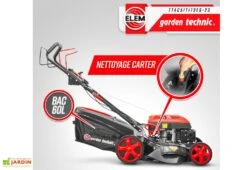 Tondeuse Thermique Autotractée 173 CC Démarreur électrique – 50 Cm 11 Tondeuse Thermique Autotractée 173 CC Démarreur électrique – 50 Cm -Garanta Jardin Magasin tondeuse thermique elem garden ttac51t173es 23 nettoyage carter