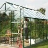 Serre De Jardin En Verre Trempé Lams 11,3 M² - Laurus Vert 2 Serre De Jardin En Verre Trempé Lams 11,3 M² - Laurus Vert -Garanta Jardin Magasin uranus 11500 laque vert