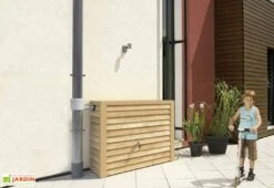 Garantia Cuve Récupération D'Eau Pluie Woody 350 L Bois Clair